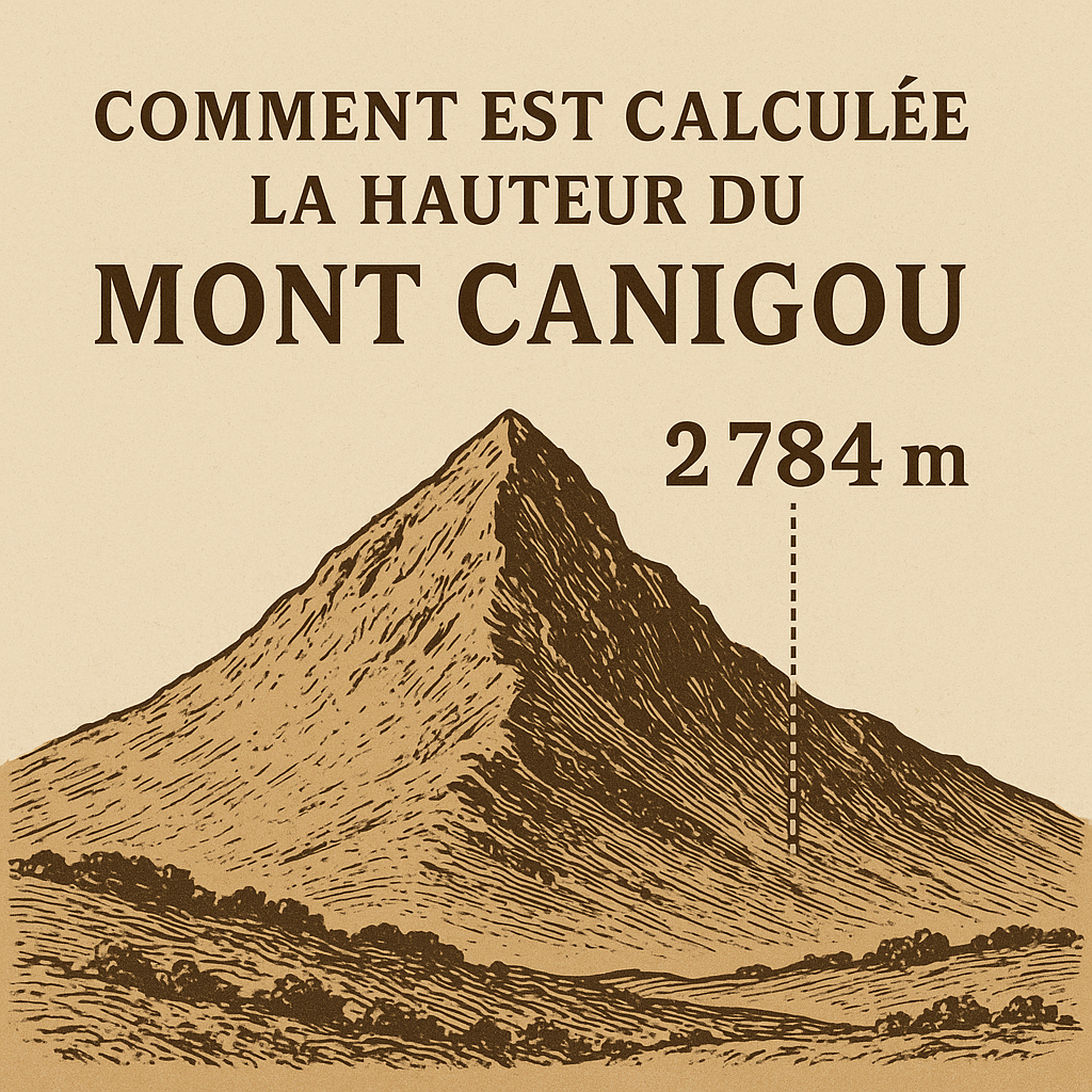 calcul altitude canigou